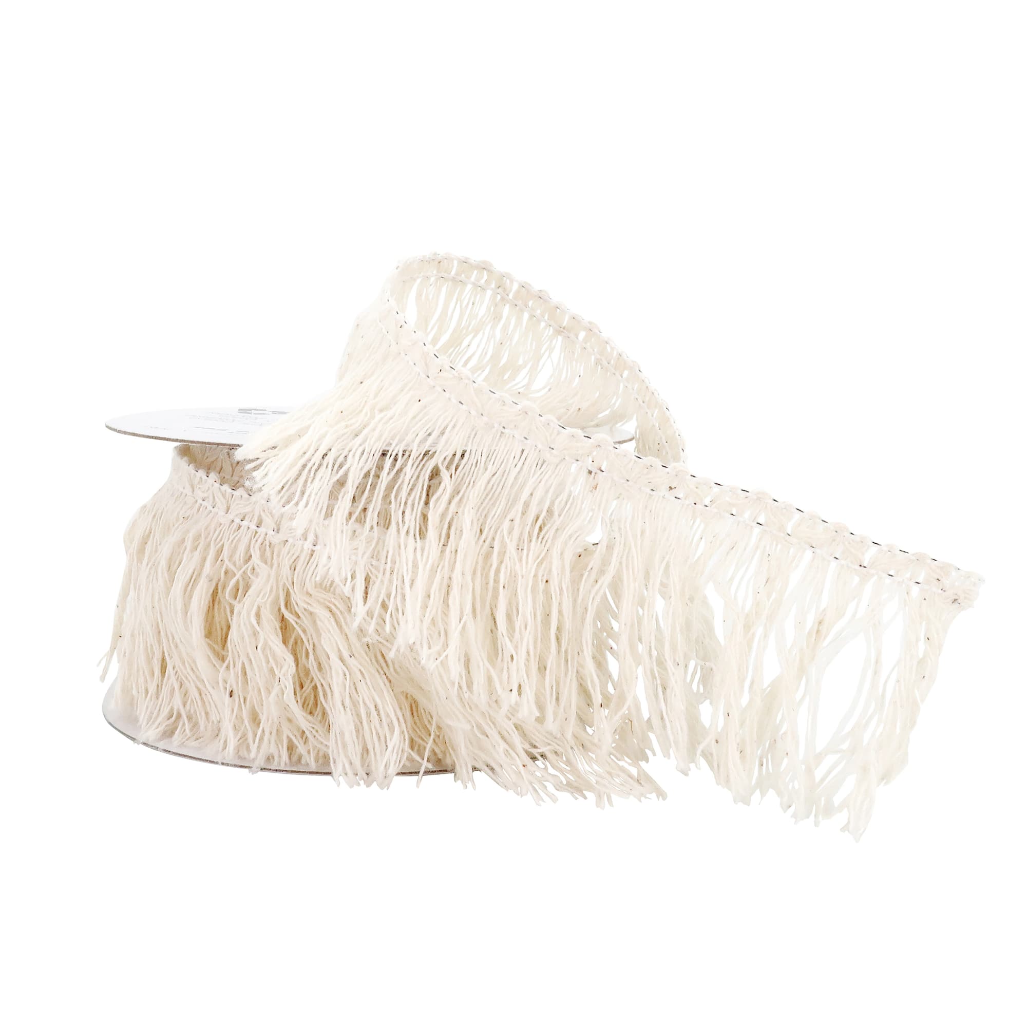 1.5'' x 3yd. Trim Wired Ornamental Fringe Ribbon by Celebrate It®